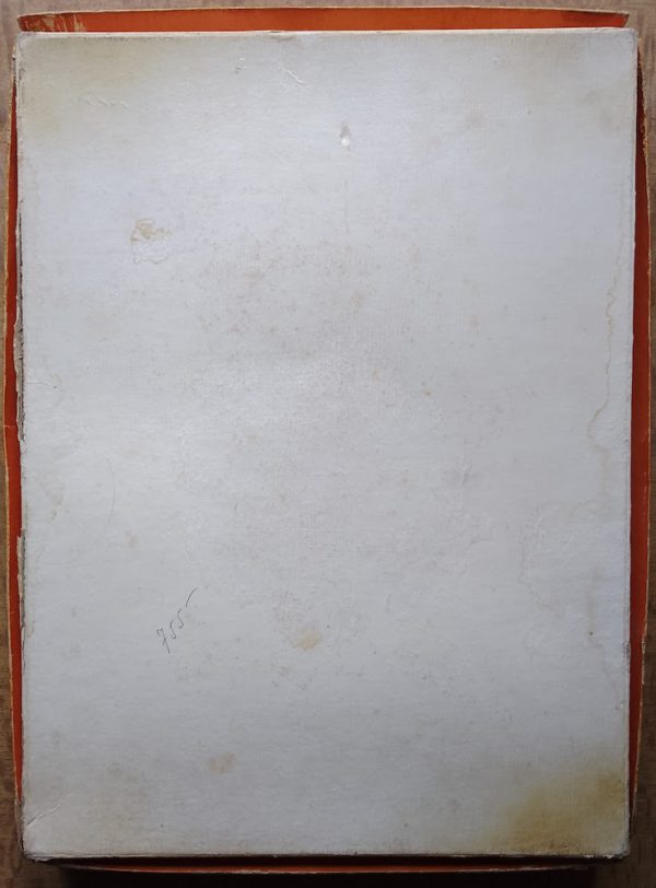 Image of the puzzle 1500, Educa, Girl at the Door, Incomplete, Picture of the back