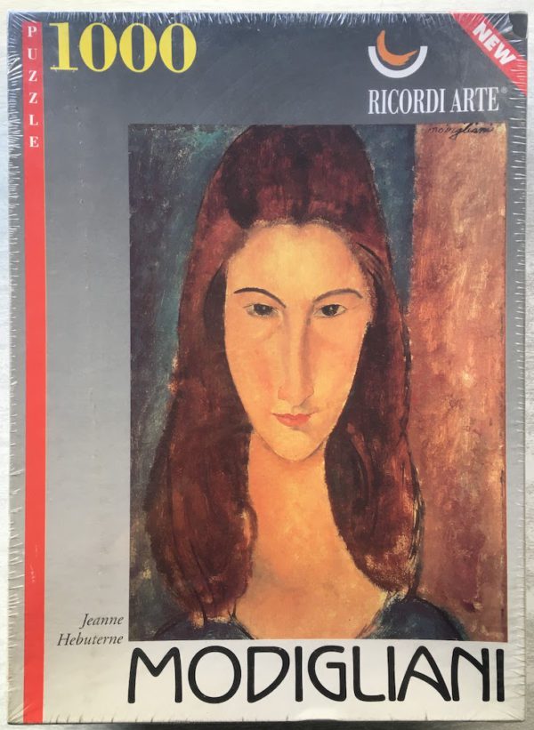 Image of the puzzle 1000, Ricordi, Jeanne Hebuterne, Amedeo Modigliani, Factory Sealed, Picture of the box