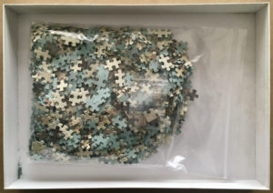 Image of the puzzle 1000, Mauritshuis, Winter Scene, by Hendrick Avercamp, Complete, Picture of the bag