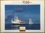 Image of the puzzle 1500, Nathan, Papua - 1988, Factory Sealed, Picture of the box