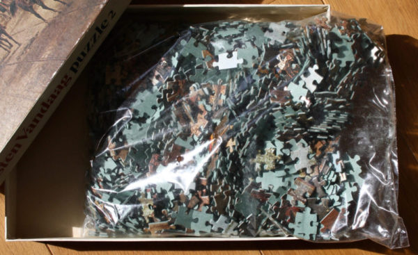 Image of the puzzle 1200, Vorsten Vandaag, The Frederiksplein, Amsterdam, during the Entry of Queen Wilhelmina, by Otto Eerelman, Sealed Bag, Picture of the bag