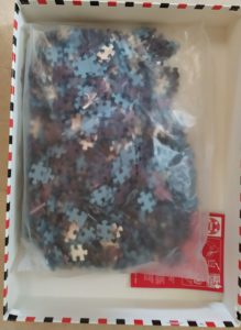 Image of the puzzle 1000, Educa, Angel of Death, by Victoria Francés, Sealed Bag, Picture of the bag