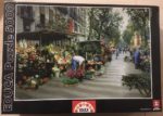 Image of the puzzle 5000, Educa, Las Ramblas, Barcelona, by Clark Hulings, Sealed Bag, Picture of the box
