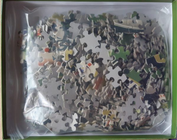 Image of the puzzle 500, Pomegranate, Whitsuntide in the Countryside, by Dora Batty, Sealed Bag, Pictureof the bag