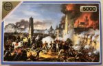 Image of the puzzle 5000, Falcon, The Attack and taking of Ratisbon, by Charles Thévenin, Sealed Bag, Picture of the box