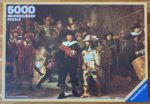 Image of th epuzzle 5000, Ravensburger, The Night Watch, by Rembrandt, PIcture of the box