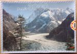 Image of the puzzle 3000, Educa, Grandes Jorasses, France, Incomplete, Picture of the box