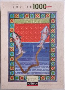 Image of the puzzle 1000, Nathan, Pisces, Christian André, Factory Sealed, Picture of the box