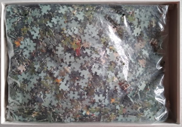 Image of the puzzle 3000, Ravensburger, Mountain Landscape, Sealed Bag, Picture of the bag