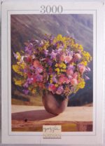 Image of the puzzle 3000, Nathan, Bouquet of Flowers, by Ulrike Schneiders, Sealed Bag, Picture of the box