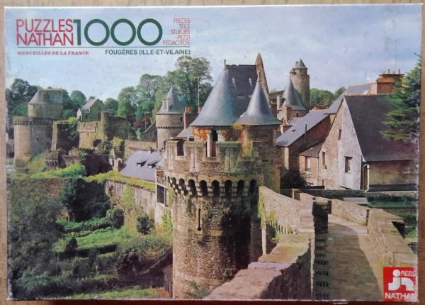 Image of the puzzle 1000, Nathan, Fougères (Ille-et-Vilaine), Sealed Bag, Picture of the box