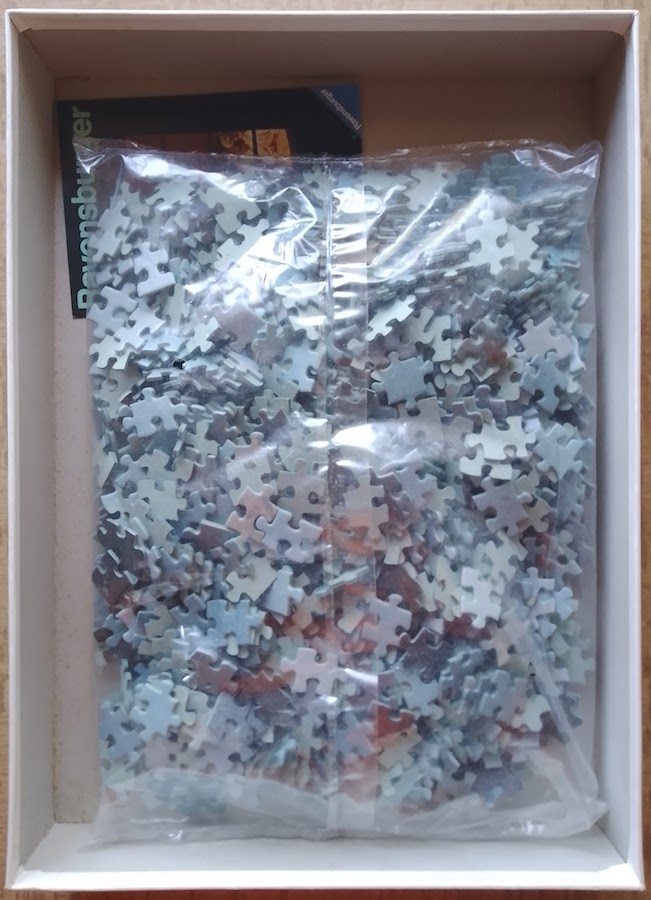 1000, Ravensburger, At the Beach, Hamilton Rare Puzzles