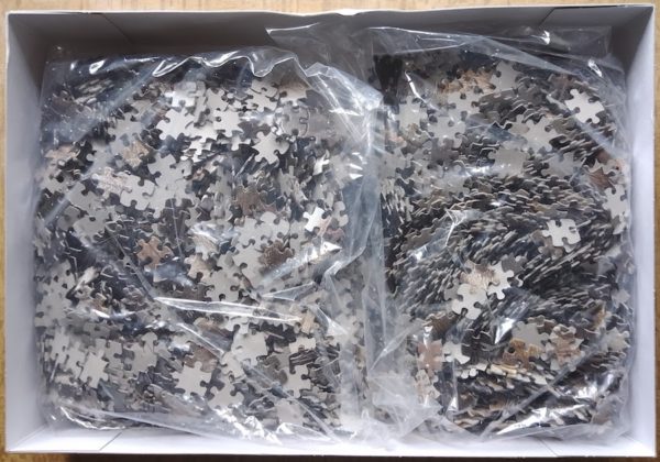 Image of the puzzle 3000, Fame, Pride of Africa, Ruane Manning, Sealed Bag, Picture of the bag