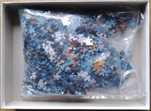 Image of the puzzle 1000, Nathan, Eyes of the Goddess, by Charles Alexander, Sealed Bag, Picture of the bag