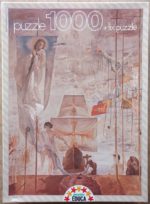 Image of the puzzle 1000, Educa, Columbus Dream, by Salvador Dalí, Sealed Bag, Picture of the box