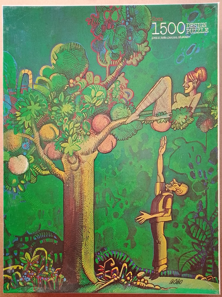 1500, International Team, Design Puzzle, by Giuseppe Coco, Complete, 2022-08-26 Image of the puzzle 1500, International Team, Design Puzzle, by Giuseppe Coco, Complete, Picture of the box