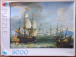 Image of the puzzle 3000, MB, Marina, by Jacob Knyff, Complete, Picture of the box