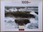 Image of the puzzle 1000, Nathan, Pointe des Poulains, by Philip Plisson, Complete, Picture of the box