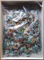 Image of the puzzle 1500, Ravensburger, The Dance Class, by Edgar Degas, Complete, Picture of the bag