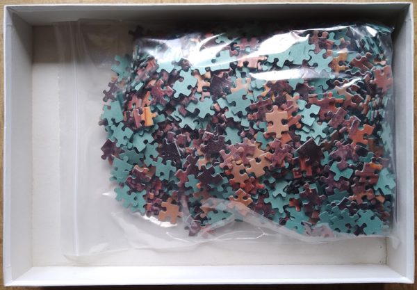 Image of the puzzle 1000, Diset, Acropolis, Athens, Complete, Picture of the bag