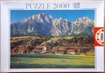 Image of the puzzle 2000, Educa, Austrian Landscape, Incomplete, Picture of the box