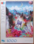 Image of the puzzle 1000, MB, Fractal Unicorns, Factory Sealed, Picture of the box