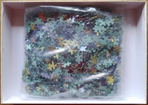 Image of the puzzle 1000, Nathan, The Wellspring (Metallic), Sealed Bag, Picture of the bag