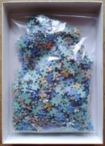 Image of the puzzle 1000, Nathan, The Church in Auvers-sur-Oise, by Vincent van Gogh, Complete, Picture of the bag