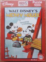 Image of the puzzle 1000, Educa, Building a Building, by Walt Disney, Factory Sealed, Picture of the box