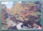 Image of the puzzle 3000, Nathan, Mountain Stream in Autumn, Sealed Bag, Picture of the box