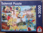Image of the puzzle 3000, Schmidt, Rio de Janeiro, Factory Sealed, Picture of the box