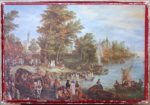 Image of the puzzle 1200, Hema, Landing Place, Jan Brueghel, Complete, 2022-12-24, Picture of the base