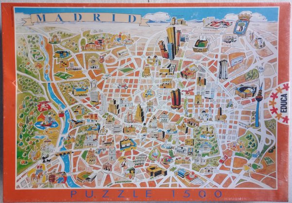 Image of the puzzle 1500, Educa, Madrid, Factory Sealed, Picture of the box