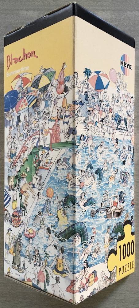 Image of the puzzle 1000, Heye, Summertime, by Roger Blachon, Complete, Picture of the box