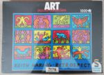 Image of the puzzle 1000, Schmidt, Retrospect 1989, by Keith Haring, Factory Sealed, Picture of the box