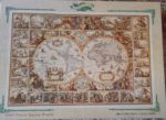 Image of the puzzle 1000, Yanoman, Antique Map, by Visscher, Complete, Picture of the box