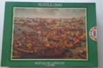 Image of the puzzle 1500, Educa, Battle of Lepanto, by H. Letter Sealed Bag, Picture of the box