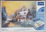 Image of the puzzle 3000, Trefl, Winter Time, Factory Sealed, Picture of the box