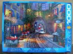Image of the puzzle 1000, Eurographics, The French Walkway, by Dominic Davison, Complete, Picture of the box
