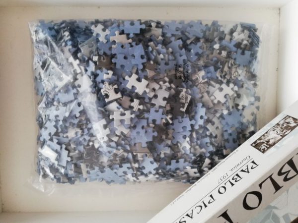 Image of the puzzle 1000, Ricordi, Guernica, by Pablo Picasso, Sealed Bag, Picture of the bag