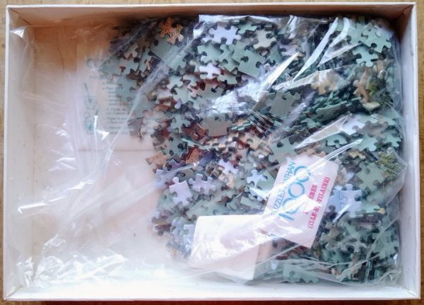 Image of the puzzle 1000, Nathan, Fougères (Ille-et-Vilaine), Sealed Bag, Picture of the bag