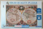 Image of the puzzle 4000, Clementoni, Old Map, by Henricus Hondius, Factory Sealed, Picture of the box