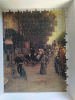 Image of the puzzle 1500, MB, Boulevard des Italiens, by Edmond Grandjean, Complete, Picture of the puzzle