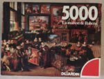 Image of the puzzle 5000, Dujardin, Rubens House, by Willem van Haecht, Sealed Bag, Picture of the box