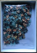 Image of the puzzle 1000, Nathan, La Châtelaine, Complete, Picture of the bag