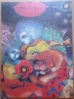 Image of the puzzle 1500, International Team, Lovers, by G. Pandolfi, Complete, Picture of the puzzle