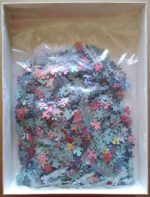 Image of the puzzle 1500, International Team, Lovers, by G. Pandolfi, Complete, Picture of the bag