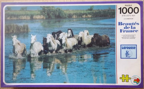 Image of the puzzle 1000, Orli, La Camargue, Factory Sealed, Picture of the box
