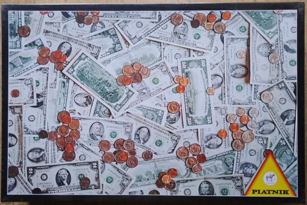 Image of the puzzle 1000, Piatnik, Money, Factory Sealed, Picture of the box