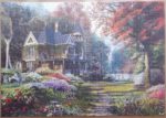 Image of the puzzle 5000, Grow, Victorian Garden, by Dominic Davison, Complete, Picture of the puzzle